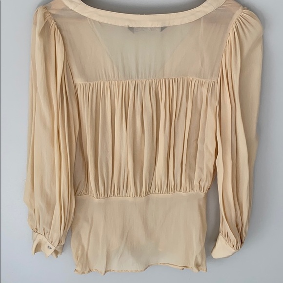 Zara tailored waist blouse - Picture 6 of 7